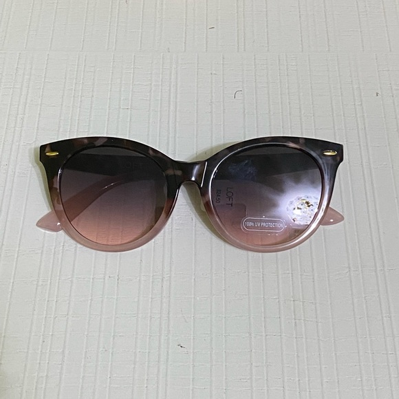 Loft metal tipped round sunglasses - Picture 2 of 16